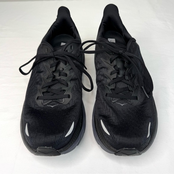 Hoka One One Clifton 8 All Black Size 8 D Mens - Picture 3 of 13